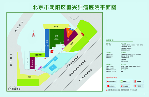 操逼喷水片片北京市朝阳区桓兴肿瘤医院平面图